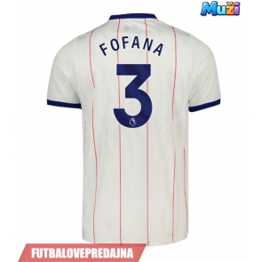 Lacne Muži Futbalové dres Chelsea Wesley Fofana #3 2026-27 Krátky Rukáv - Tretina